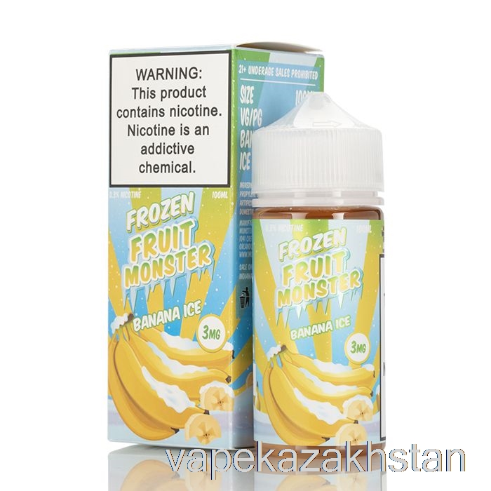 Vape Kazakhstan ICE Banana - Frozen Fruit Monster - 100mL 6mg